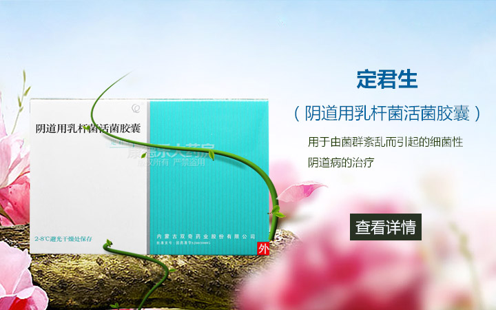 定君生（陰道用乳桿菌活菌膠囊）